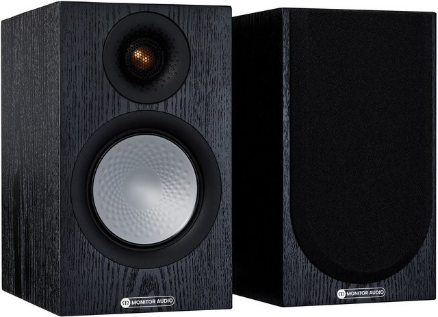 Monitor Audio Silver 50 7G Klein- und Regallautsprecher in Schwarz und Eiche - Bild 1