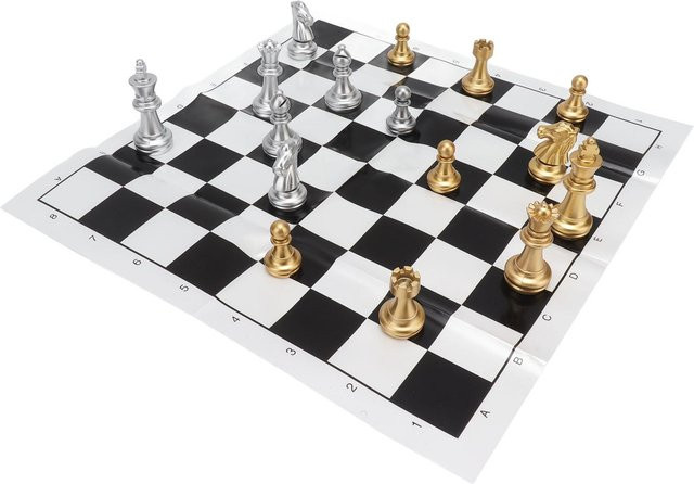 Fishine Internationales Schachspiel, Brettspiel-Set, Weiß - Bild 1