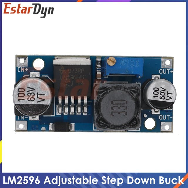 Estardyn LM2596HVS DC-DC Step Down Buck Converter Modul mit einstellbarer Spannung und Strombegrenzung, Blau - Bild 1