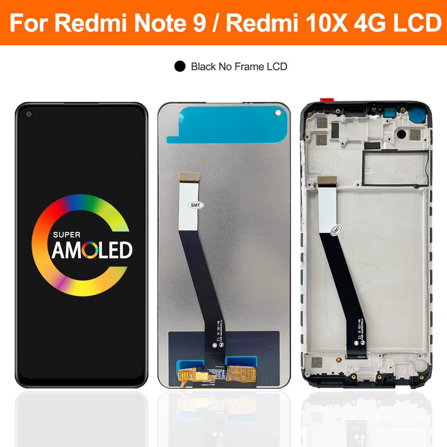 Xiaomi Redmi Note 9 LCD Display Touchscreen Digitalisierer Ersatzteil in Schwarz 6.53 Zoll - Bild 5