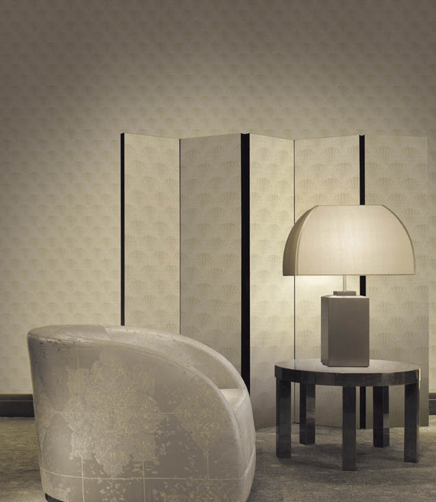Armani Casa Tapete Oberon 9030 in Beige mit abstraktem Design - Bild 1