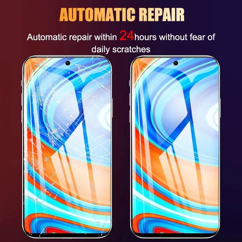 3 Stück Hydrogel Displayschutzfolie für Xiaomi Poco M5 M5S M4 Pro M3 X5 X4 GT X3 NFC in Transparent - Bild 4