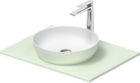 Duravit Konsolenwaschtisch Sivida in Grün, B/T: 68 x 50 cm - Bild 1