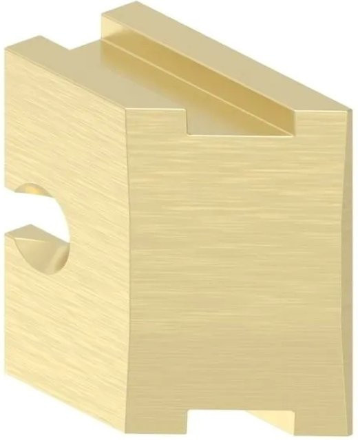 FeNau Fallenkopf aus Messing in Gold gebürstet, B/T/H: 180 x 180 x 140 cm - Bild 1