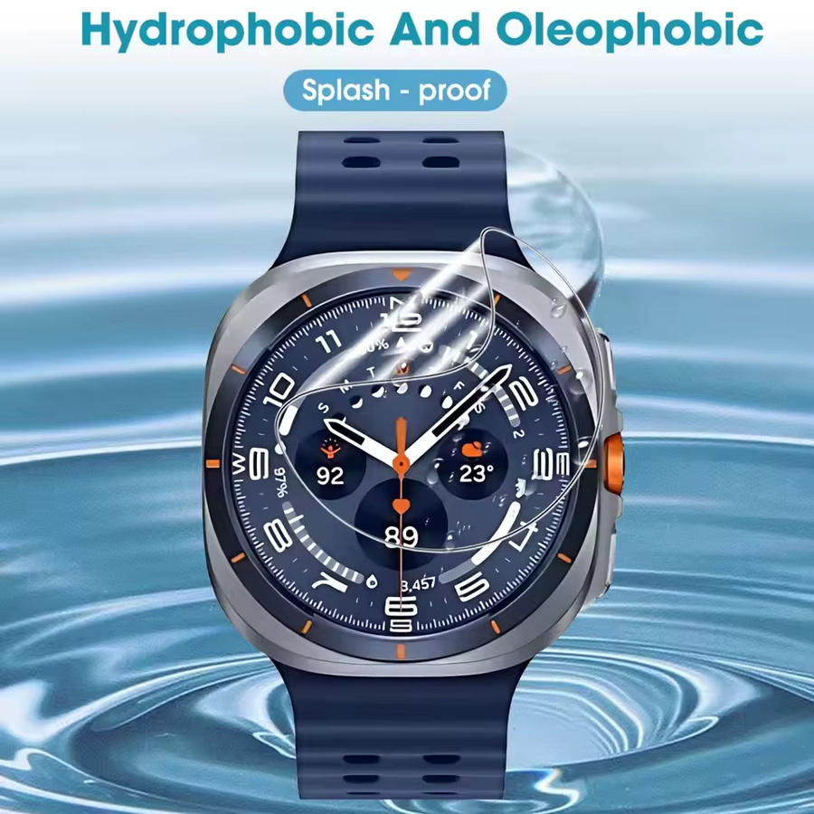 Samsung Hydrogelfolie für Galaxy Watch, 3 Stück, transparent - Bild 6