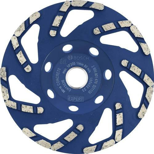 Bosch EXPERT Concrete Diamant-Topfscheibe, Durchmesser: 150 mm, B/T/H: 150 x 22,23 x 4,5 mm, Blau - Bild 1