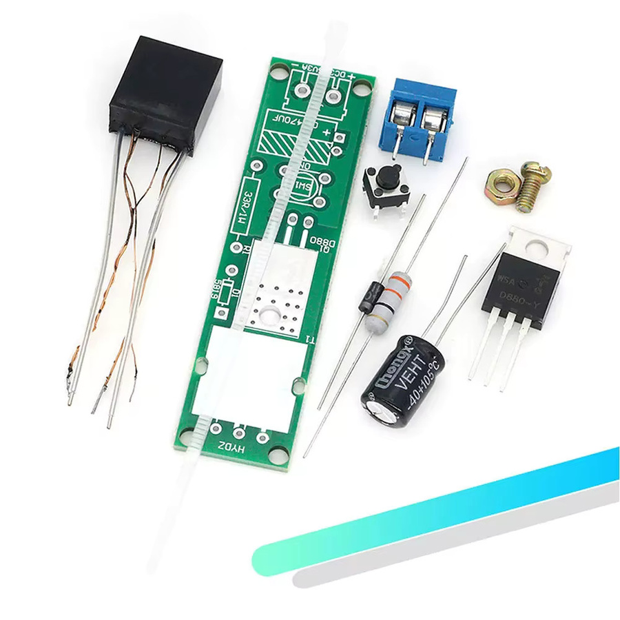 DIY Hochspannung Generator Lichtbogen Zünder Kit DC3-5V für elektronische Eigenbau-Projekte - Bild 2