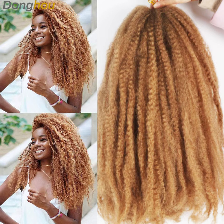 Donghou Marley Braid Haarverlängerungen, Synthetisch, Ombre, Unisex - Bild 2