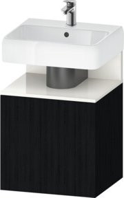 Duravit Waschtischunterschrank Qatego in Eiche hochglanz, B/T/H: 49 x 42 x 64,5 cm - Bild 1