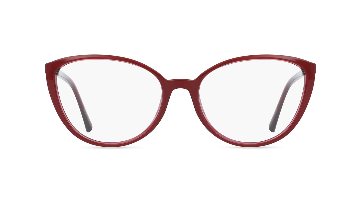 Guess GU3044 Korrektionsbrille, Cat Eye, Vollrand, Kunststoff, Unisex, rot - Bild 1
