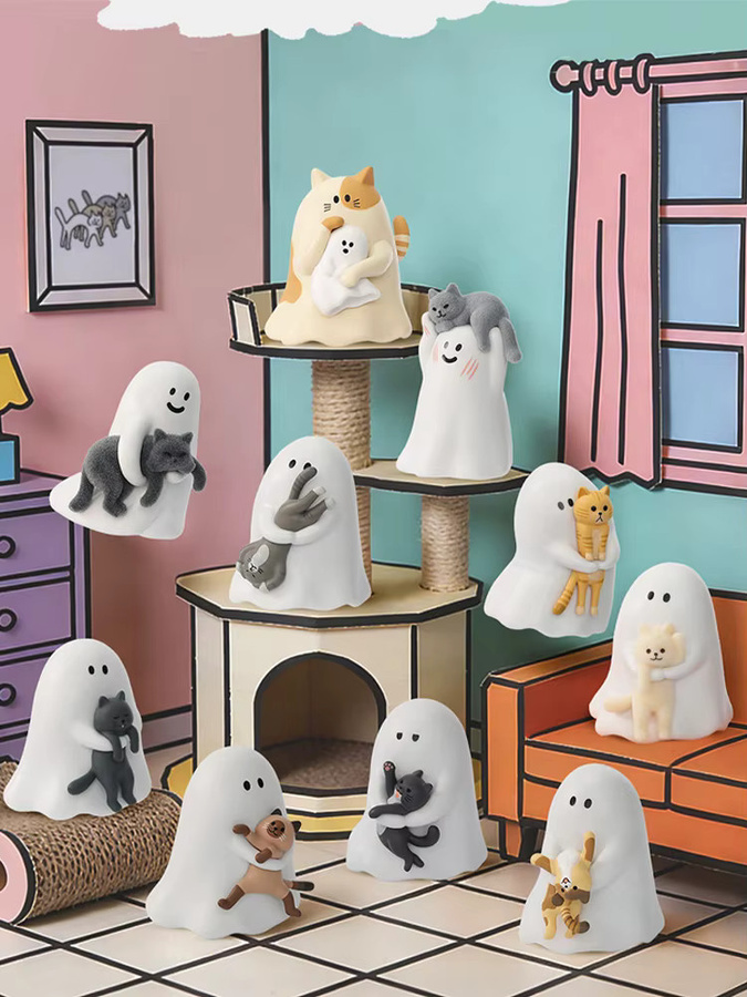 52toys Ghost Behold My Cat, Modellfiguren, Nachtleuchtend - Bild 6