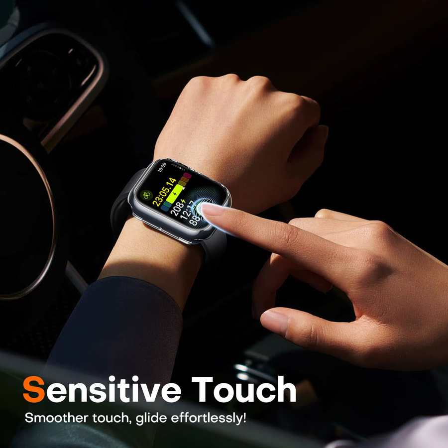 NEY Screen Protector für Apple Watch, transparent, Unisex - Bild 6