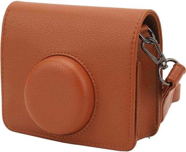 Fujifilm Mini EVO Kamera-Tasche aus PU-Leder in Braun - Bild 1