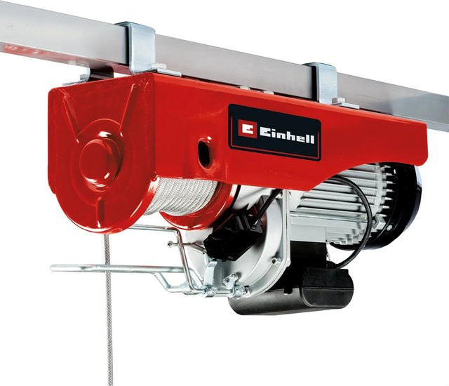 Einhell Seilhebezug TC-EH 1000 elektrisch in Rot/Schwarz/Silber - Bild 1