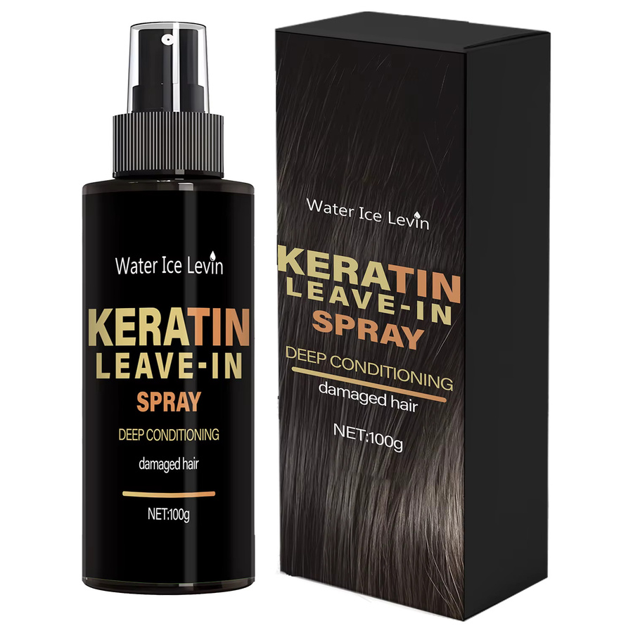 Water Ice Levin Keratin & Biotin Leave-In Spray, 100g, für strapaziertes Haar - Bild 5