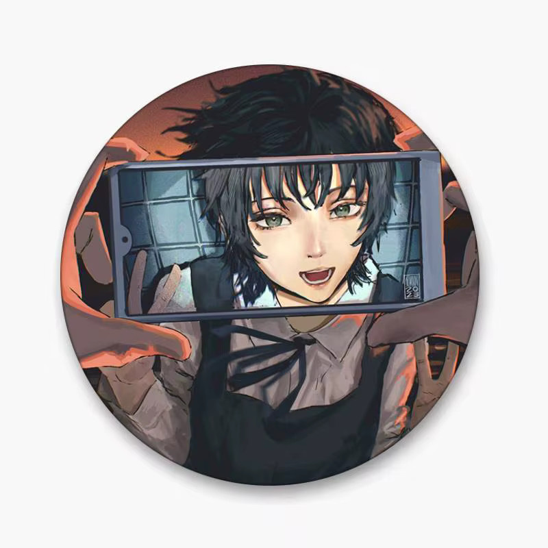 Mesuca Brosche, Manga-Abzeichen, Emaille-Pin, rund - Bild 6