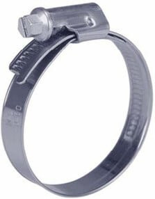 Norma Schneckengewindeschelle SX T 9 16-27 C7 W4 aus rostfreiem Edelstahl in Silber - Bild 1