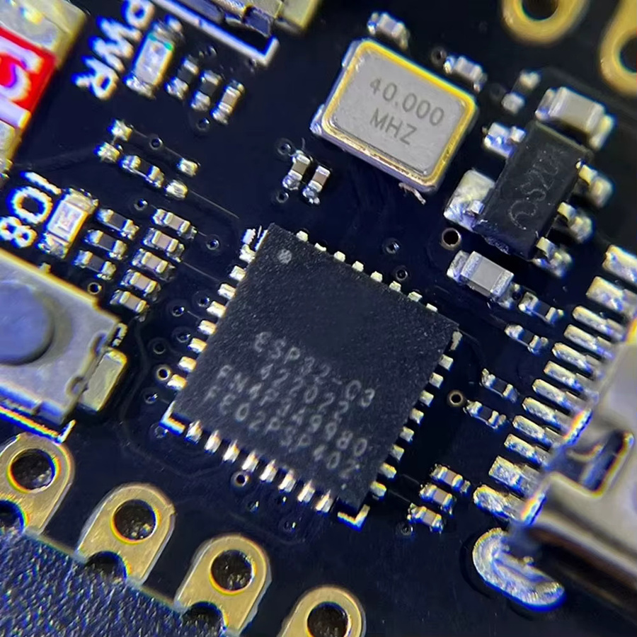 4er-Set DIYmall ESP32-C3 Super Mini Development Boards mit 2,4G WiFi und Bluetooth Modul in Schwarz für Arduino IoT - Bild 2
