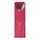 Papstar Bestecktaschen mit farbigen Bistro-Servietten in Bordeaux, 5 x 100 Stück, B: 7,3 cm, H: 23,5 cm - Bild 2