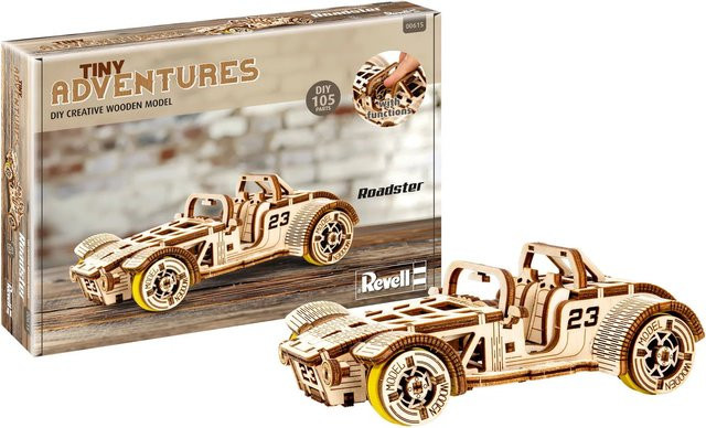 Revell Tiny Adventures Roadster, Fahrzeuge, Holz - Bild 1
