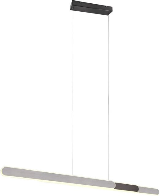Trio LED-Pendelleuchte Helios 1-flammig Aluminium Gebürstet, Höhe: 130 cm, Durchmesser: 6 cm - Bild 1