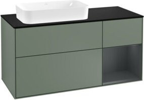 V&B Finion Waschtischunterschrank mit Wandbeleuchtung, Breite: 120 cm, Tiefe: 50,1 cm, Höhe: 50,1 cm, lackiert - Bild 1