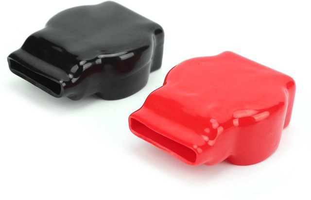 VGEBY Universal-Autobatterie Schutzpolkappen für Minus- und Pluspol mit Isolierkappen als Zubehör - Bild 1