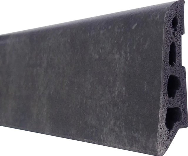 Döllken Profiles Sockelleiste Boson System 15 Design Schiefer Anthrazit, Höhe: 60 mm, Tiefe: 15 mm, Länge: 2500 mm - Bild 1