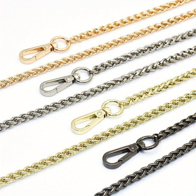 Yuchains Handtaschen-Kettenriemen, gedrehte Kette, Unisex - Bild 1