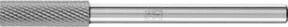PFERD TOOLS Hartmetall Hochleistungsfrässtift MICRO Zylinder ZYA Ø 04x13 mm Schaft-Ø 3 mm Silber - Bild 1