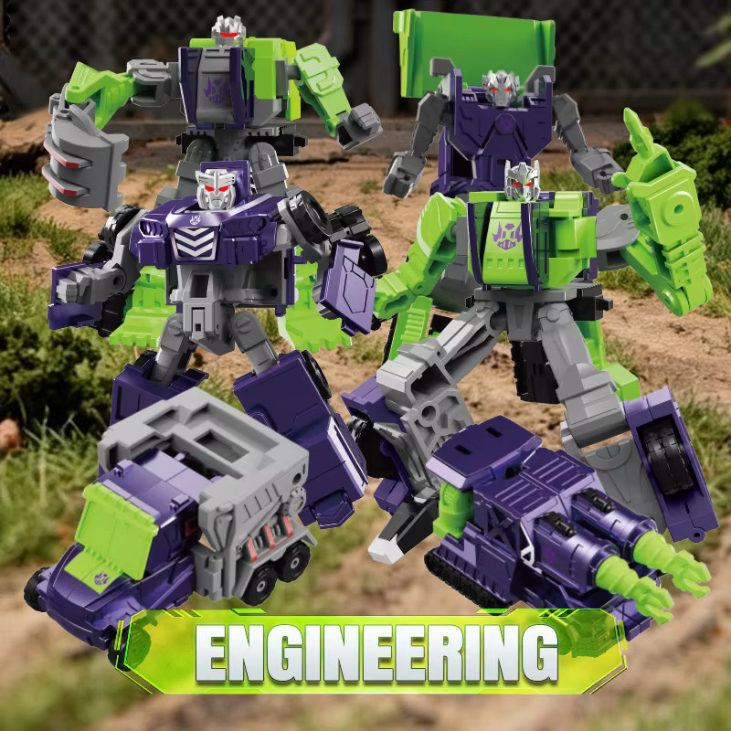 WESIPI Devastator Trucks Team Transformations-Actionfiguren, Fahrzeuge - Bild 5