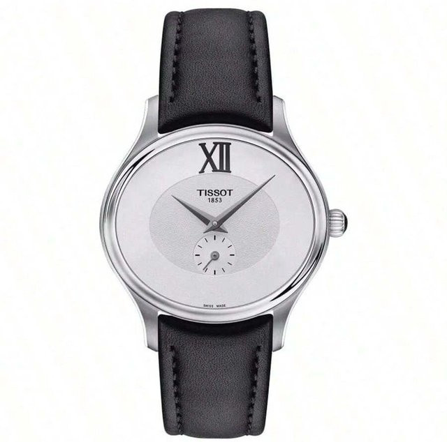 Tissot Damenuhr, Quarz, weiß, Leder, Edelstahl - Bild 1
