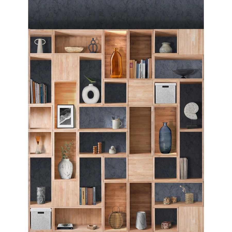 Sanders & Sanders Fototapete Schrank in Blau und Beige, Breite: 53 cm, Länge: 2,8 m - Bild 2
