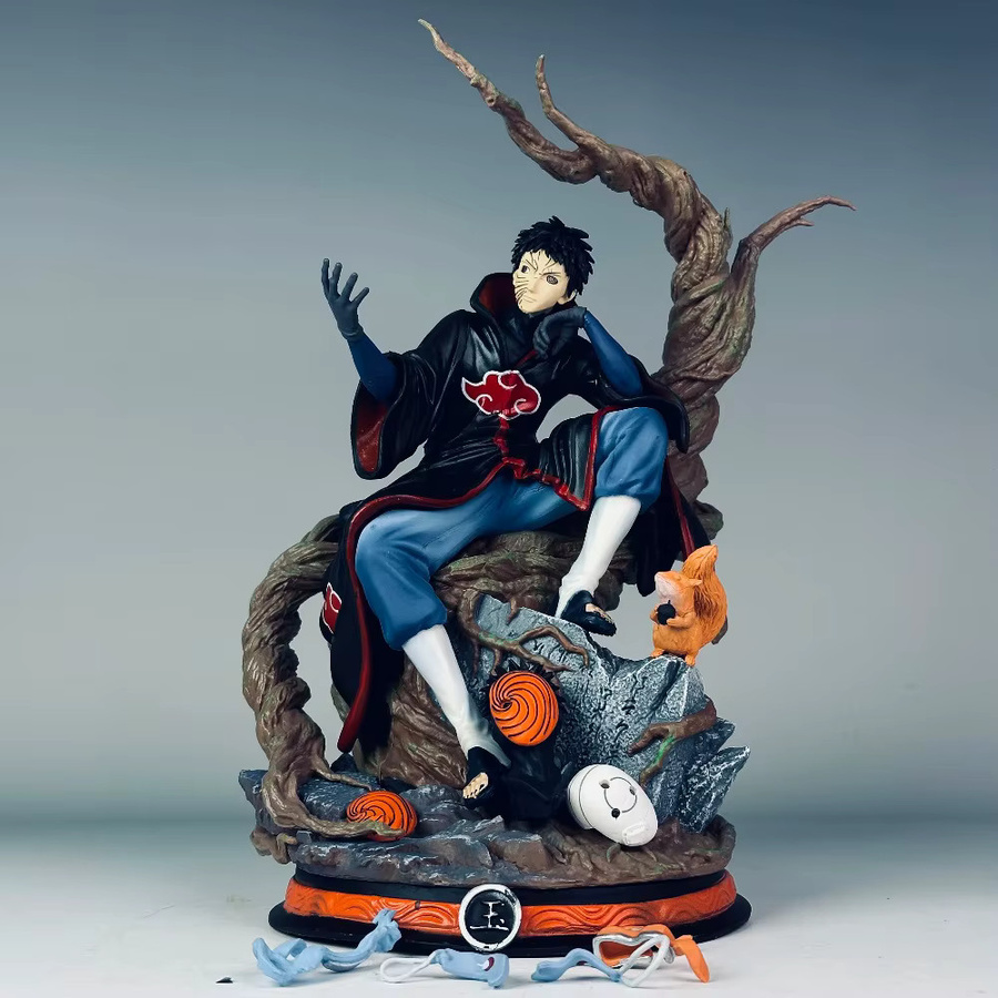 Bandai Naruto Uchiha Obito, Actionfigur, mit austauschbarem Kopf - Bild 2