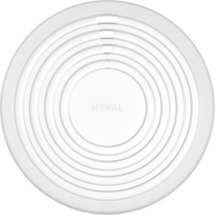 Mepal Mikrowellen-Abdeckung rund, transparent - Bild 1