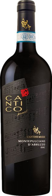 Cantine Mucci Cantico Montepulciano d'Abruzzo 2020, Rotwein, Abruzzen, trocken, 0,75 l - Bild 1