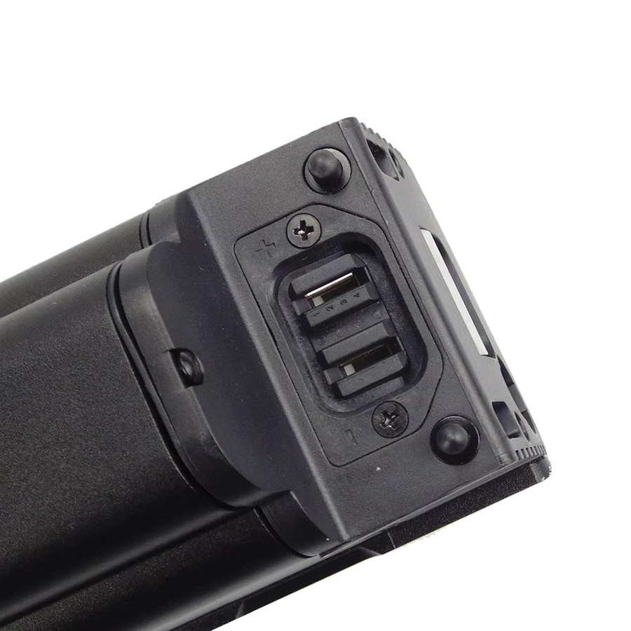 Accolmile E-Bike Akku 48V mit integrierter Batterie in Schwarz für Wisper Wayfarer Kross Hexagon Boost 3.0 und Bafang M200 eCity - Bild 2