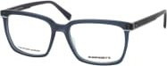 HUMPHREY'S 583167 Korrektionsbrille, Vollrand, Quadratisch, Kunststoff, Herren, blau, grau - Bild 1