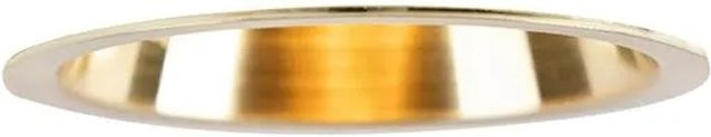 QAZQA Moderner Einbaustrahler Gold GU10 dimmbar mit Reflektor - Bild 1