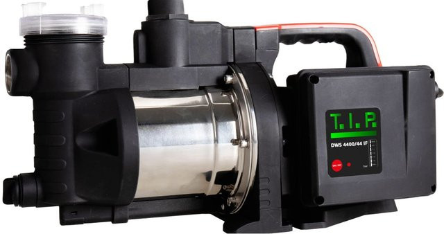 Einhell Hauswasserautomat T.I.P. DWS 4400/44 IF Booster in Schwarz mit Edelstahl-Elementen - Bild 1