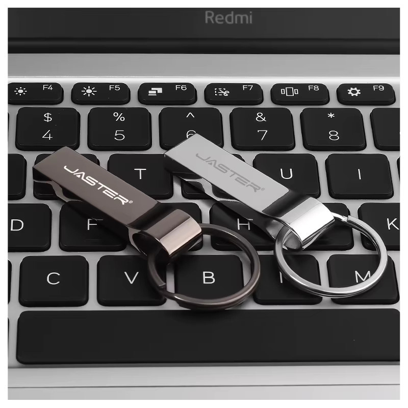 JASTER USB-Flash-Laufwerk 128 GB Metall Pendrive in Silber oder Schwarz - Bild 5