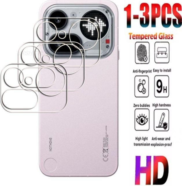 3D 9H Kameraobjektiv Rückseitenschutzfolie für Nothing Phone 4a Pro 6,83 Zoll - Bild 1