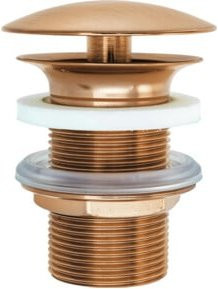 Duravit Schaftventil für Waschbecken ohne Überlauf, Durchmesser: 72 mm, Bronze gebürstet - Bild 1