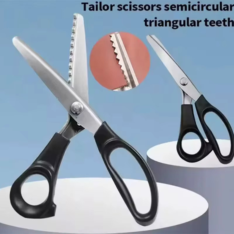 Schneider Zackenschere Pinking Schere aus Metall für Stoffe und DIY Nähen - Bild 5
