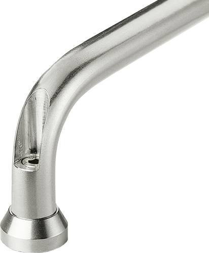 Rohde Gerätegriff VA-20.F200.33 aus Edelstahl in Silber, gebürstet und matt, B/H/T: 220 x 70 x 20 mm - Bild 1
