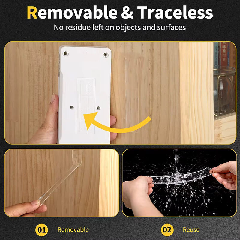 TFAAI Nano Tape extra starkes doppelseitiges Klebeband transparent wasserdicht und abnehmbar - Bild 5