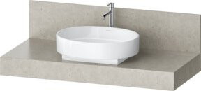 Duravit Konsole Balcoon in Weiß, B/T/H: 120 x 55 x 37 cm - Bild 1