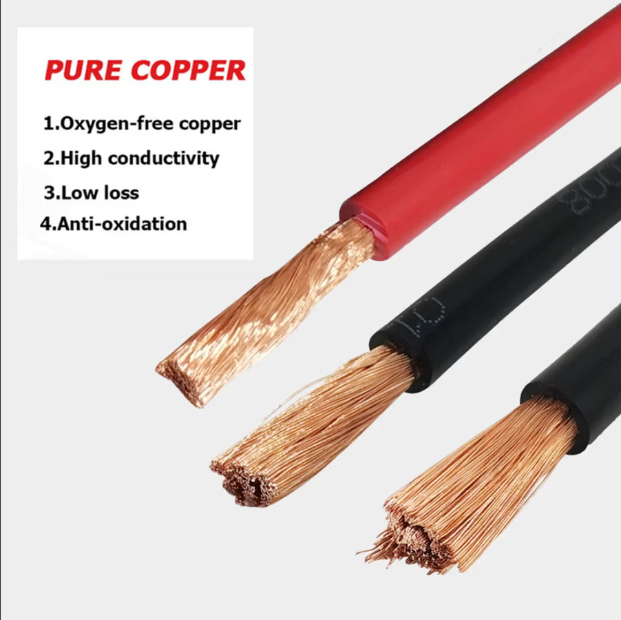 TAKORI Kupferkabel Einadrig Mehrsträngig mit PVC-Isolierung in Rot oder Schwarz, Verfügbar in 10 mm2, 16 mm2, 25 mm2 und 35 mm2 - Bild 5