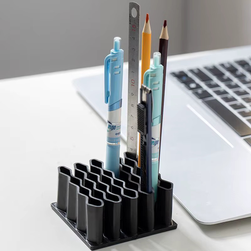 Silikon Kosmetik Organizer und Stifthalter in Weiß für deinen Schreibtisch - Bild 2