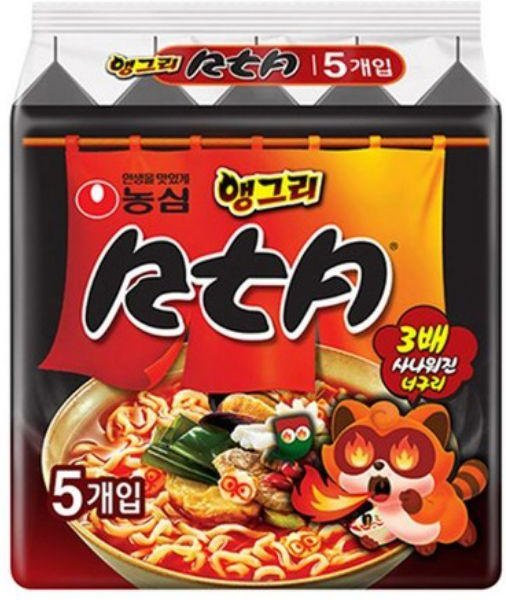 Nongshim Neoguri Ramen 3X Spicy Angry 5 x 120 g - Bild 1